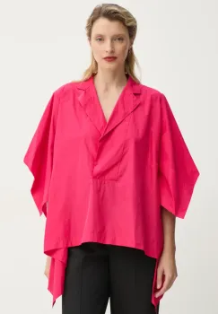 MMC STUDIO bluza femei, culoarea roz, neted, MINA imagine