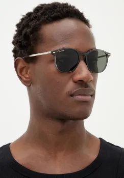 Montblanc ochelari de soare culoarea gri, MB0454SA imagine