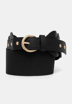 Morgan curea 3MARO femei, culoarea negru, 3MARO imagine