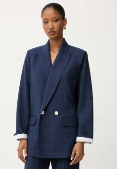 Morgan sacou cu doua randuri de nasturi de pentru femei, cu vascoza imagine