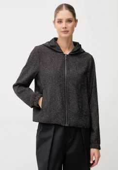 Mos Mosh geaca BRIDGET culoarea negru, de tranzitie, oversize, 173890 imagine