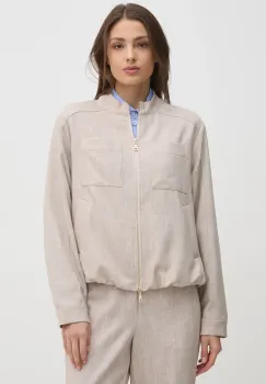 Mos Mosh geaca femei, culoarea bej, de tranzitie, 169220 imagine