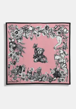 Moschino esarfa de matase imagine