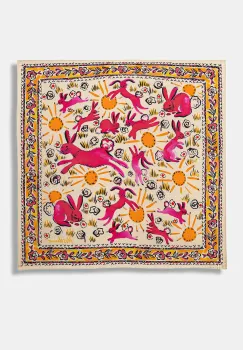 Moschino esarfa de matase imagine