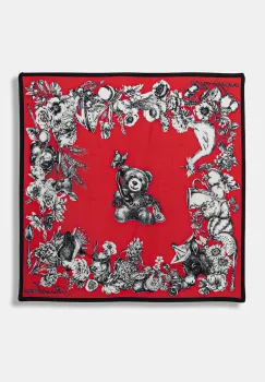 Moschino esarfa de matase imagine