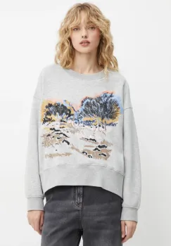 MUNTHE jeansi SUMMIE femei, culoarea gri, 244141324406 imagine