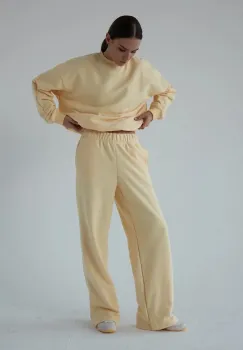 Muuv. pantaloni de trening pentru femei, cu bumbac LE PUMP imagine