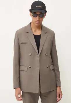 Nanushka geaca de lana RENAN culoarea verde, NM24PFJK00593 imagine