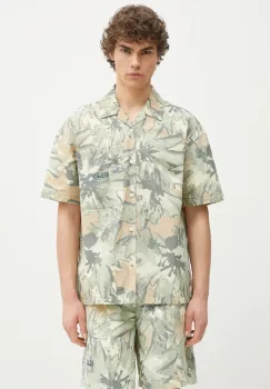 Napapijri camasa jeans G-Talla barbati, culoarea verde, relaxed, NP0A4IDJFCU1 imagine