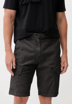 Napapijri pantaloni scurti N-Senio barbati, culoarea maro, NP0A4IME9411 imagine