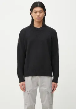 Napapijri pulover D-Rignano barbati, culoarea negru, NP0A4INQ9411 imagine