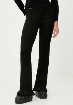 Newland leggins sport LADY RIB LEGGINGS culoarea negru, uni, N46824.15 imagine