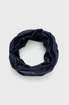 Nike fular impletit culoarea albastru marin, cu imprimeu imagine