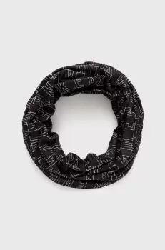 Nike fular impletit culoarea negru, cu imprimeu imagine