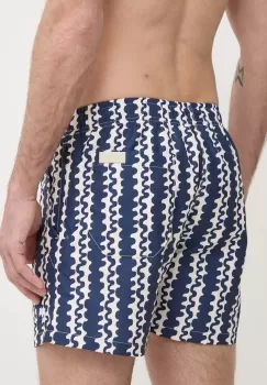 OAS pantaloni scurti de baie culoarea albastru marin imagine