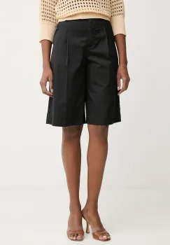 Patrizia Pepe bermude pentru femei, cu bumbac imagine