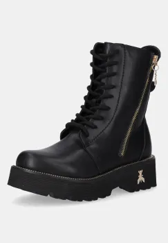 Patrizia Pepe bocanci din piele pentru copii imagine