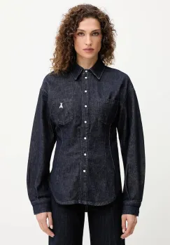 Patrizia Pepe camasa jeans imagine