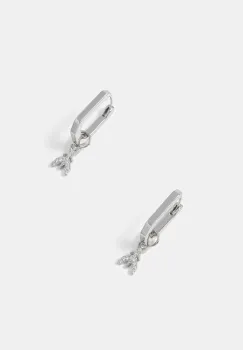 Patrizia Pepe cercei pentru femei, din metal cu zirconiu cubic imagine