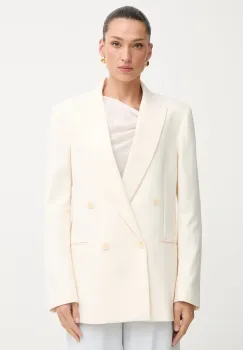 Patrizia Pepe sacou cu doua randuri de nasturi de pentru femei imagine