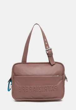 Patrizia Pepe tote bag de dama din piele imagine