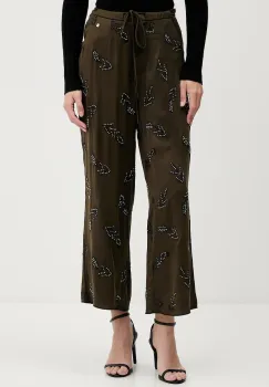 Pedro del Hierro pantaloni drept, high waist, 7602518 imagine