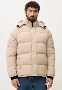 Pepe Jeans geaca culoarea bej, de iarna, PM4027179 imagine