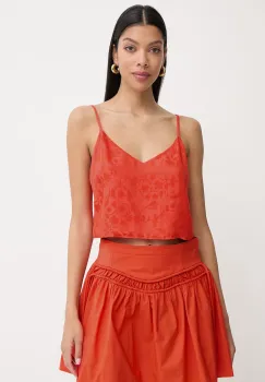 Pinko bluza cu bretele pentru femei, cu modal imagine