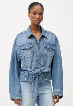 Pinko geaca de blugi pentru femei, din bumbac imagine