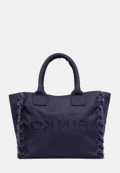 Pinko geanta shopper de dama din denim imagine