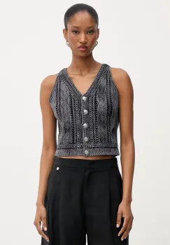 Pinko vesta pentru femei, din bumbac imagine