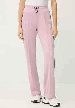 PLEIN SPORT pantaloni de trening culoarea roz, cu imprimeu, FAEC WJT2152 STE003N imagine