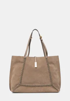 Pollini tote bag de dama din piele intoarsa imagine