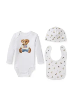 Polo Ralph Lauren body din bumbac pentru bebelusi imagine