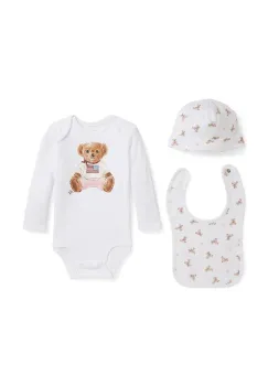 Polo Ralph Lauren body din bumbac pentru bebelusi imagine