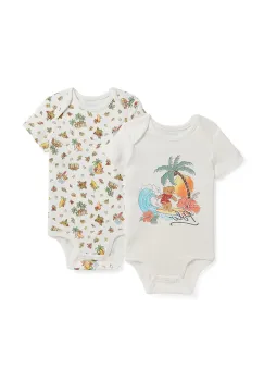 Polo Ralph Lauren body pentru bebelusi, din bumbac pachet de 2 imagine