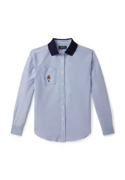 Polo Ralph Lauren camasa de bumbac pentru copii imagine