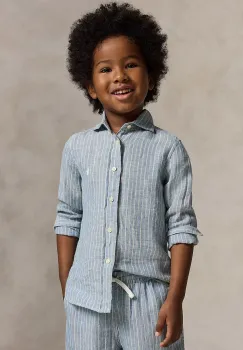 Polo Ralph Lauren camasa de in pentru copii imagine