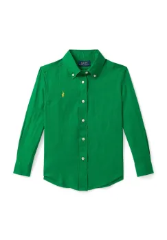 Polo Ralph Lauren camasa de in pentru copii imagine