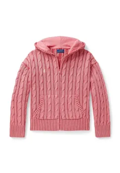 Polo Ralph Lauren cardigan din bumbac pentru copii imagine