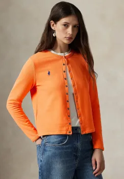 Polo Ralph Lauren cardigan pentru femei, cu bumbac imagine