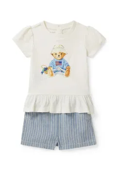 Polo Ralph Lauren compleu copii din bumbac imagine