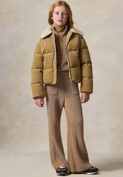 Polo Ralph Lauren pantaloni de bumbac pentru copii imagine