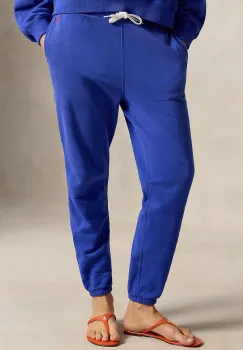 Polo Ralph Lauren pantaloni de trening de dama cu bumbac imagine