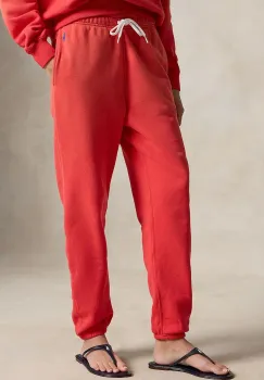 Polo Ralph Lauren pantaloni de trening de dama cu bumbac imagine