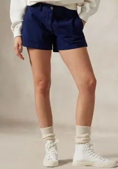 Polo Ralph Lauren pantaloni scurti chinos de femei din bumbac imagine