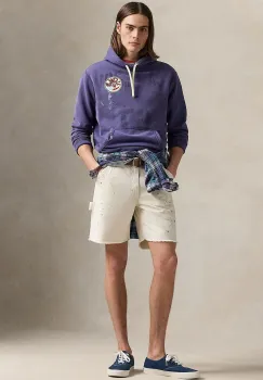 Polo Ralph Lauren pantaloni scurti din bumbac Flat Front imagine