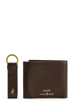 Polo Ralph Lauren portofel din piele si breloc imagine