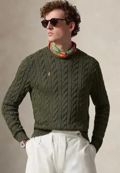 Polo Ralph Lauren pulover barbatesc din bumbac imagine