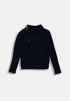 Polo Ralph Lauren pulover de bumbac pentru copii imagine